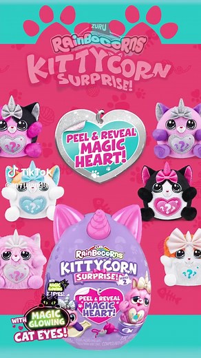 Rainbocorns Kittycorn Surprise Eggs - Unboxing and Review