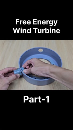 How To Make Free Energy Wind Turbine Part-1 #shorts