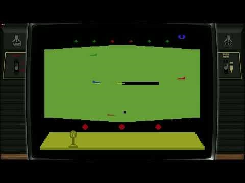 Final Approach (Atari 2600) Gameplay | Classic Air Traffic Control Simulation (1982)