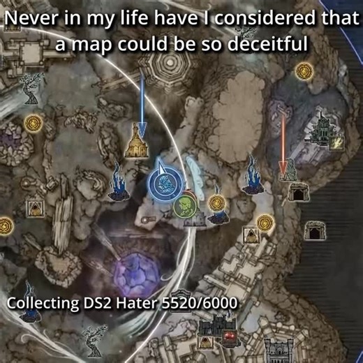 OrenE | this map kinda reminds me of shrine of Amana 🤞🥀 #eldenring | Instagram