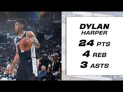 Dylan Harper Gets First Career Start and Drops 24 PTS!