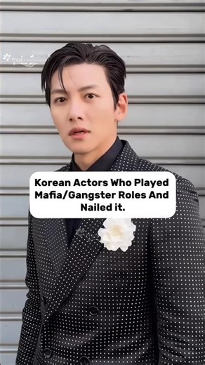 Korean Actors who played mafia/gangster roles and nailed it ✨#youtubeshorts #kdrama #kpop #fyp