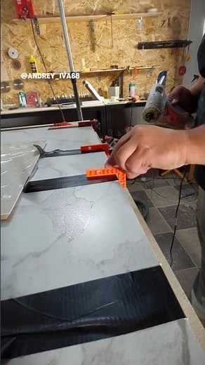 How to make a porcelain tile table for a beginner