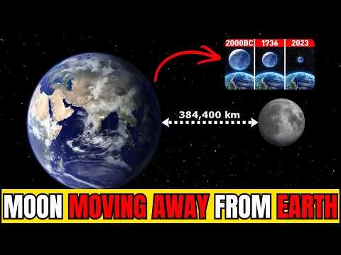 The Moon Is Slowly Moving Away From Earth