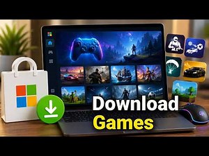 How To Download Free Games on Laptop & PC (Microsoft Store Tutorial)