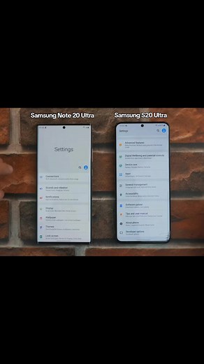 Samsung Note 20 Ultra vs Samsung S20 Ultra Comparison