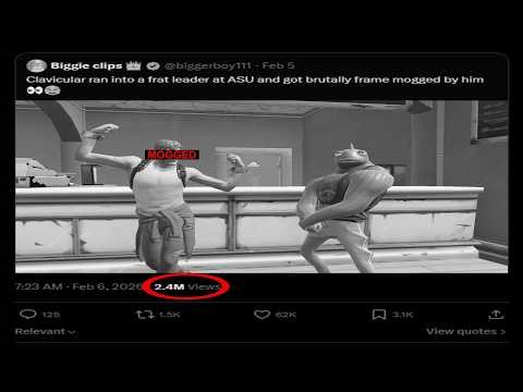 Clavicular has been frame mogged...