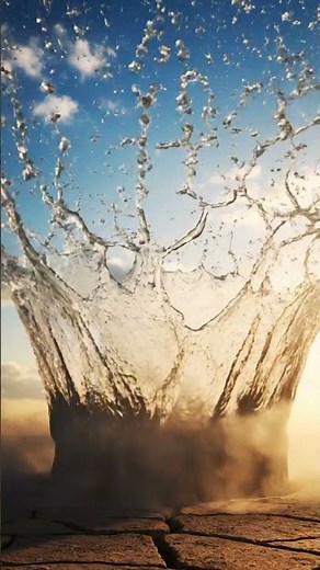 Giant Water Balloon Explodes in Slow Motion