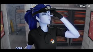 3D【守望先锋】披萨S妇