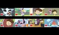 Mix of 8 videos from youtube : Kid vs. Kat Season 1 (8 episodes played at the same time)