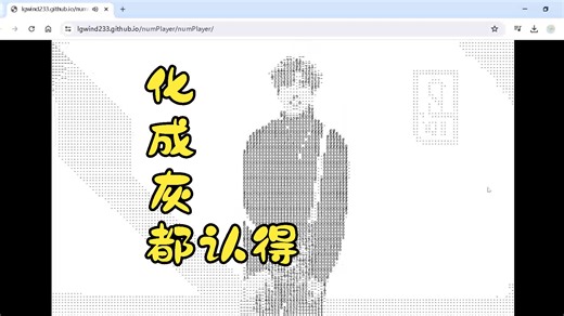 字符视频播放器，近视拯救者