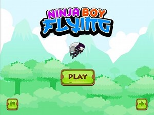 Play Ninja flying boy | Free Online  Games. KidzSearch.com