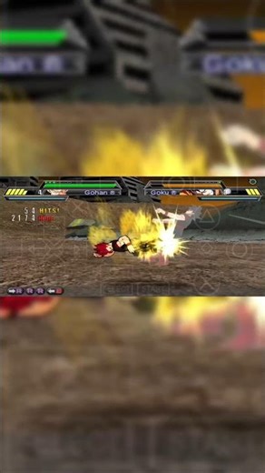 [REVISITED] Gohan Stylish Combo | DBZ SHIN BUDOKAI 2 #shinbudokai #budokai #dbz #shorts #evilgoku