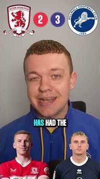 Middlesbrough v Millwall Combined XI!