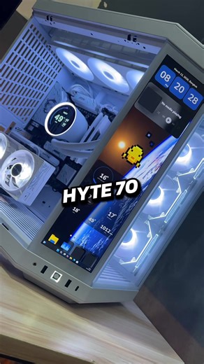 เคสคอมตู้ปลา HYTE 70 งบไม่แพง #วัยรุ่นfivem #รีวิวคอม #รีวิวคอมประกอบ #จัดสเปคคอมเล่นเกม #pcgaming
