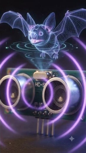 how does the HC-SR04 sensor actually work? 🔊