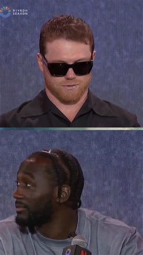 No running! Terence Crawford isn't worried to throw with Canelo Alvarez..😬🔥 #CaneloCrawford | UFC