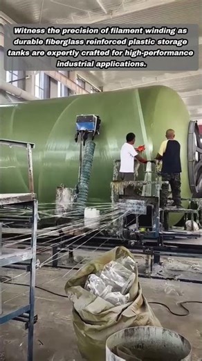 Advanced Manufacturing Process of Fiberglass Storage Tanks