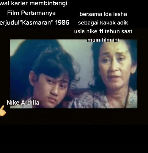 Nike Ardilla: Awal Karier di Film Kasmaran 1986