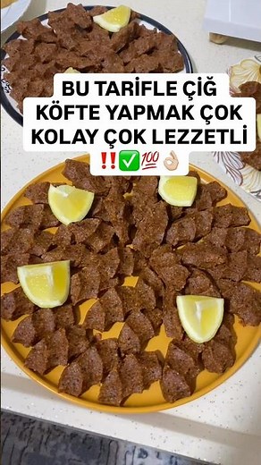 Making raw meatballs (çiğ köfte) is very easy and very delicious with this recipe ‼️💯 Raw meatbal...