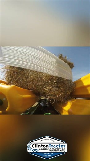 McHale 995 TSR: Watch Hay Bales Get Wrapped #shorts