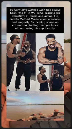 50 Cent Calls Method Man “The 1” in Wu-Tang 👑🔥 #50cent #shorts