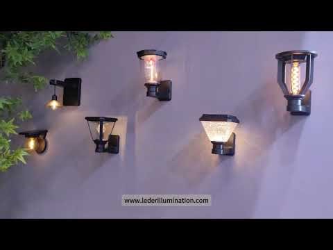 Solar Wall Lights for Serious Projects | Factory Demo, OEM, Fast Delivery #oemodm #wholesalelighting