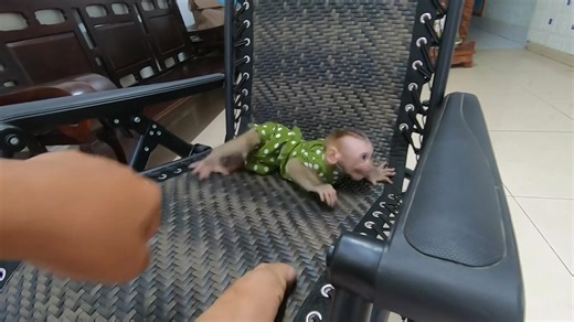 Teasing Baby Monkey: Heartwarming Reaction!