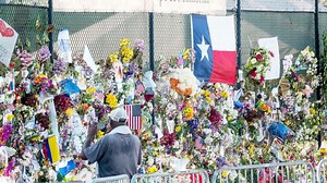 Remaining structure of collapsed Surfside, Florida, building demolished