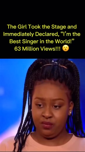 The Girl Took the Stage and Immediately Declared, “I’m the Best Singer in the World!” (63 Million Views!!!) 😮 Watch the Video in the Comments Below 👇 | News Movie