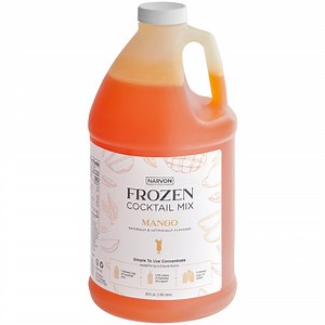Narvon Mango Frozen Cocktail Mix Concentrate 1/2 Gallon