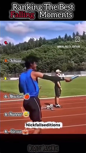 BEST FALLING MOMENTS 💥💥 #ranking #funny #comedy #falling