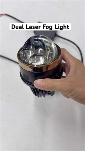 2''3'' Car Led Dual Laser Projector Fog Light Three Colors Fog Lamp for driving light.