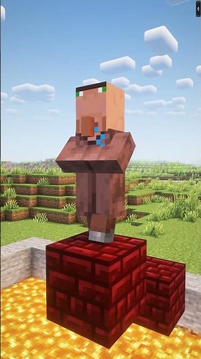 Villagers Epic Parkour Challenge In Minecraft😂