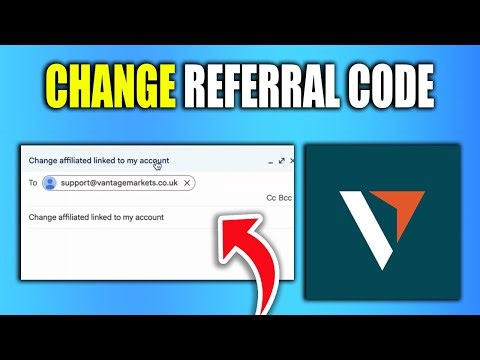 How To Change Referral Code on Vantage - New Method