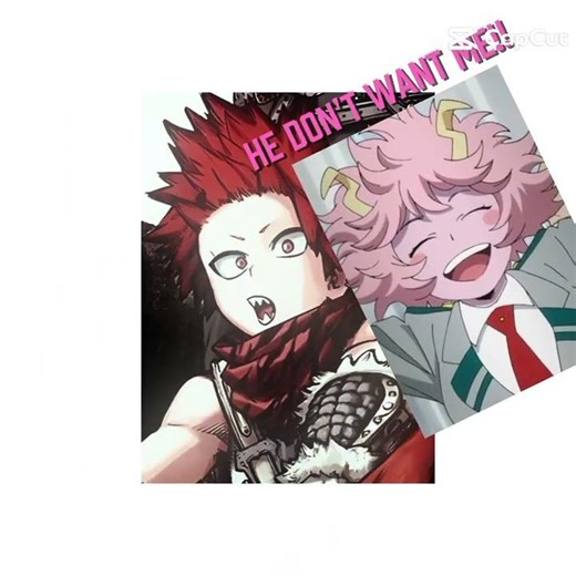 Mina x Kirishima - Gigolo ❤️🩷 {sorrs cringe😓}