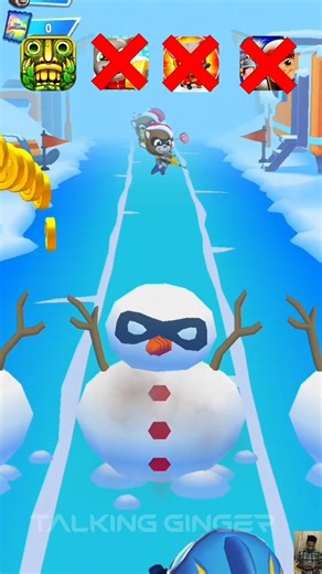 Which Game Do You Play the Most❓😜 #shorts #subwaysurfers #tomgoldrun #talkingtomherodash #templerun