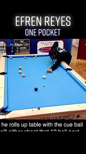 Efren Reyes Vs Jose Parica - One Pocket Battle