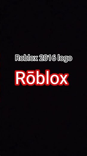 Roblox 2016 logo