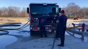 🚨 Engine 15 Is In-Service! 🚨 Early this morning, the crew of Engine 15 picked up their new truck and worked all day to prepare it for service. From organizing gear, setting up the radio system, and ensuring everything was functioning properly to completing pump operations at the training center, they’ve been working hard to ensure that Engine 15 is ready to serve our community. The arrival of Engjne 15 has been a long time coming. After being delayed due to an accident on its way to Tulsa and 
