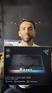 Works with any laptop, not just Razer’s. #Razer #RazerLaptopCoolingPad #LaptopCooling