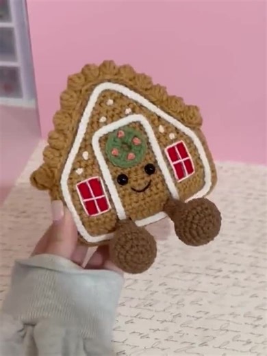 Gingerbread House Crochet Pattern, Jellycat Inspired Crochet Pattern, Christmas Crochet Pattern, Winter Amigurumi, in English, PATTERN ONLY - Etsy