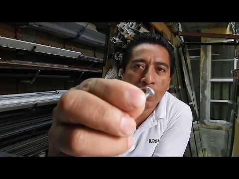 como hacer una ventana guillotina facil, parte 1