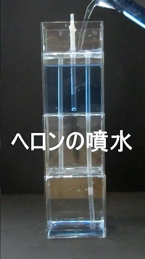 ヘロンの噴水【ショート動画】