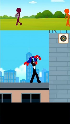 Venom vs spiderman | stickman fight | sitckman battle #stickmanfight #stickmanbattle