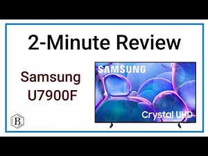 Samsung U7900F Review: Who is this TV Actually for?