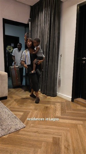 A family staycation at one of Davinci_residences apartment in Lekki Lagos. #christmas #staycation #family | Bukunmi Preacher Family