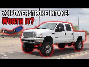 7.3 Powerstroke Cold Air Intake Upgrade Benefits!