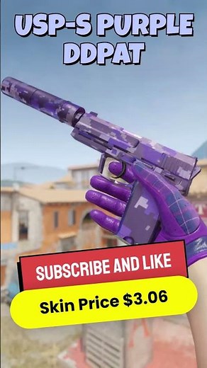 CS2 USP-S | Purple DDPAT Skin #cs2 #cs2skins