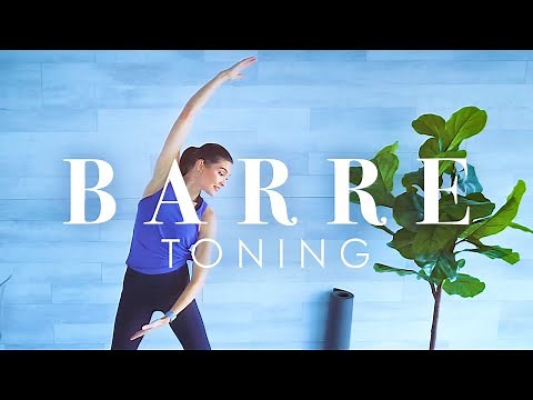 Gentle Barre Workout for Beginners & Seniors // Full Body with Weights